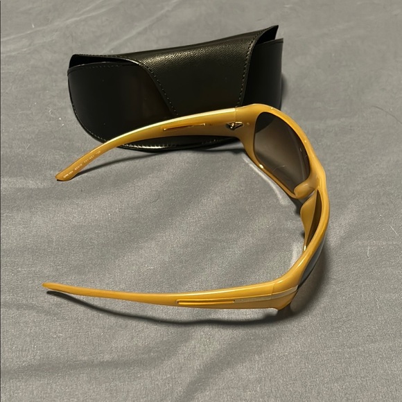 Prada Mustard Sunglasses with Black Case - Picture 3 of 7